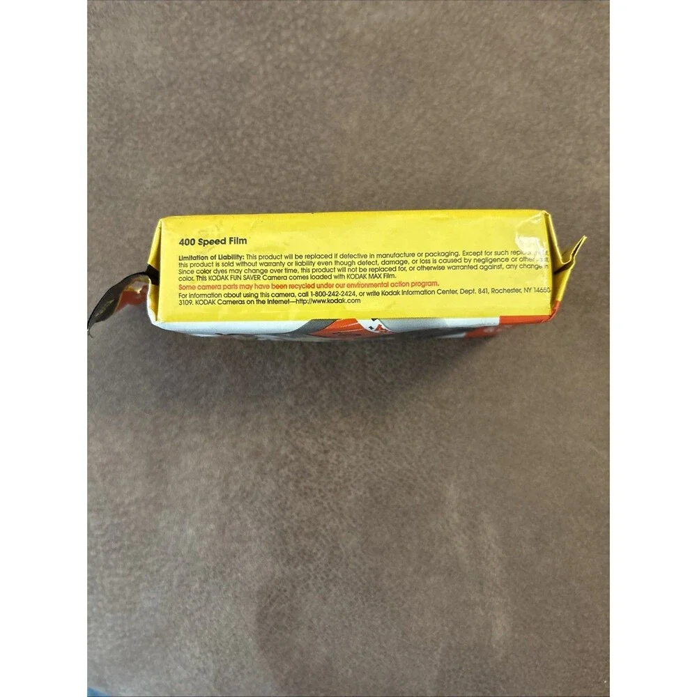 Kodak FunSaver Disposable 35mm Film Camera (27 Exposures) New In Sealed Package